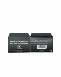 Professional Black Box – All Natural Turmeric Clay Mask 