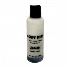 Body Dirt Liquid Set - 4oz Charcoal/Filth/Red Clay/Grime/Muddy