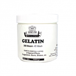 Gelatin 300 Bloom 40 Mesh - 350G