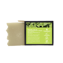 All Natural Green Tea & Lemongrass Soap Bar 120g